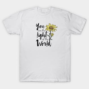 Sunflower Light of the World T-Shirt